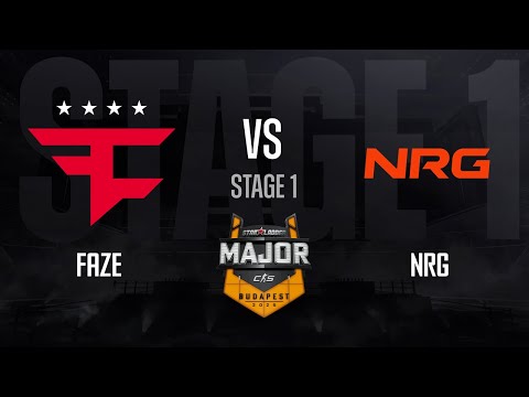 FaZe vs NRG | StarLadder Budapest Major 2025 - STAGE 1 - Day 1