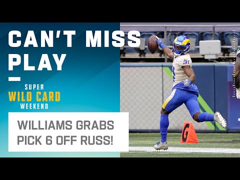 Darious Williams Grabs a Pick 6 Off Russell Wilson!