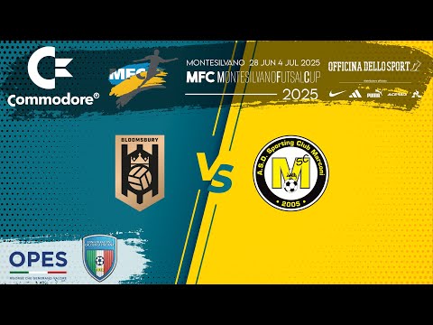 Montesilvano Futsal Cup 25 - UNDER 17F GROUP B: BLOOMSBURY Purple vs SC MARCONI | Full match 1T