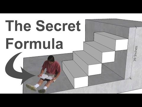 How to Build Stairs with the Right Riser Height - A Step-by-Step Math Formula For Do it Yourselfer's