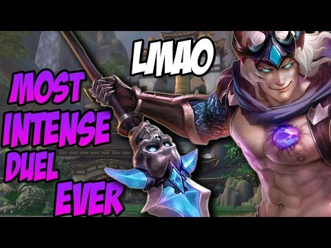 THE MOST INTENSE AND FUNNIEST DUEL YOU HAVE EVER SEEN! - GrandMasters Ranked Duel - SMITE