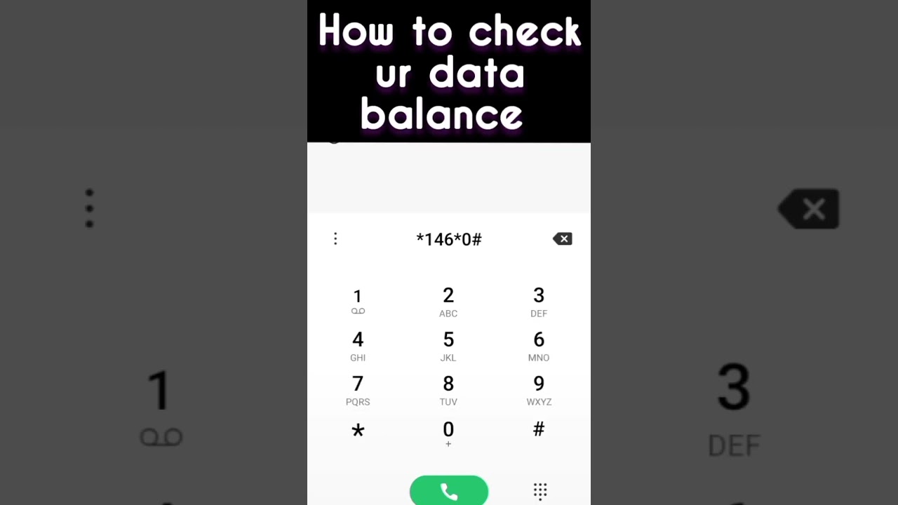 How to check your data balance #flow#viral