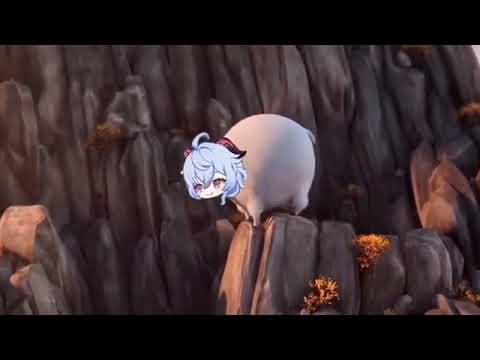 Cuando Ganyu era pequeña | Genshin Impact AXFOR