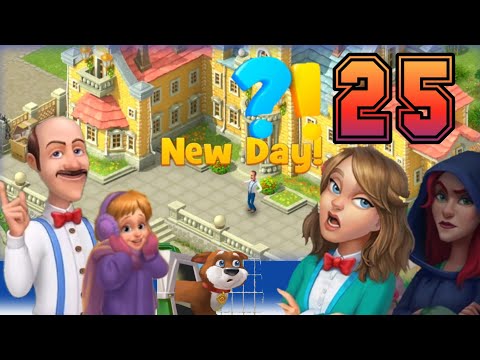 GardenScapes, New Day New Area, Constraction Of A Villa Garden GAMEPLAY(Part 25) (Android & iPhone)