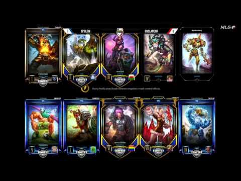 Epsilon vs Onslaught - Game 1 (MLG Smite Pro League - Nov 2nd 2015)