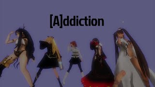 【MMD】[A]ddiction【推し鯖たちとぐだ子で】