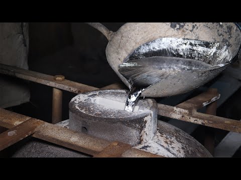 How Cast Iron Pans Are Made by Hand at  — Handmade psd technology