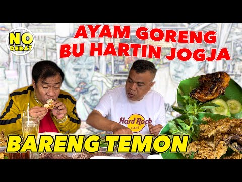 KULIDEL - MAKAN AYAM GORENG BU HARTIN DI JOGJA BARENG TEMON