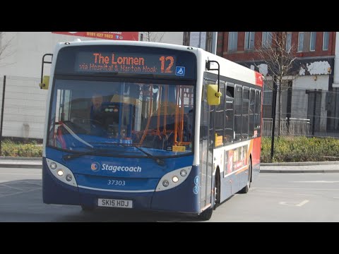 Way better than a Streetlite: Stagecoach North East 37303 (SK15HDJ) Alexander Dennis E20D/Enviro 200