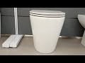 Купить Напольный унитаз devit 4020520 DO IT безободковый пристенный с крышкой soft-close, белый глянец в Киеве vannaja.kiev.ua