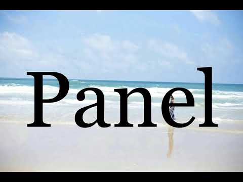How To Pronounce Panel🌈🌈🌈🌈🌈🌈Pronunciation Of Panel