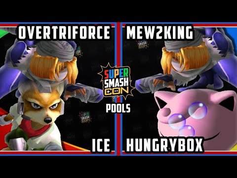 SSC2018 SSBM - RB | Ice & Overtriforce Vs. Liquid`Hungrybox & FOX MVG | Mew2King Smash Melee PoolS
