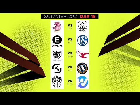 Prime League Summer Split 2021 - Pro Division - Tag 16