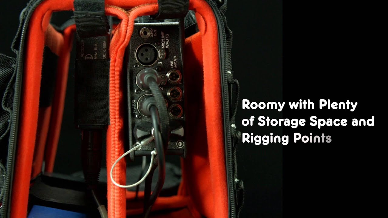 תיק סאונד קטן למיקסר  Sound Devices 633 תוצרת K-TEK 3