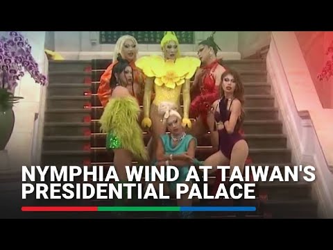 Taiwan drag queens bring glamour to presidential office celebrating RuPaul win