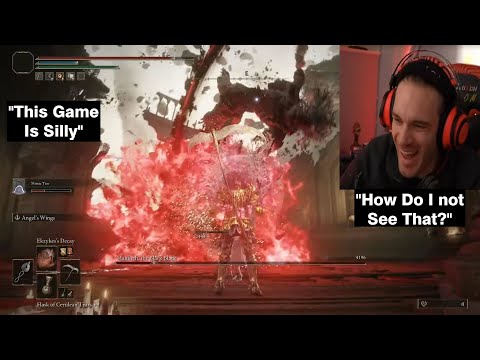 Pewdiepie Vs Maliketh Boss Fight - Elden Ring
