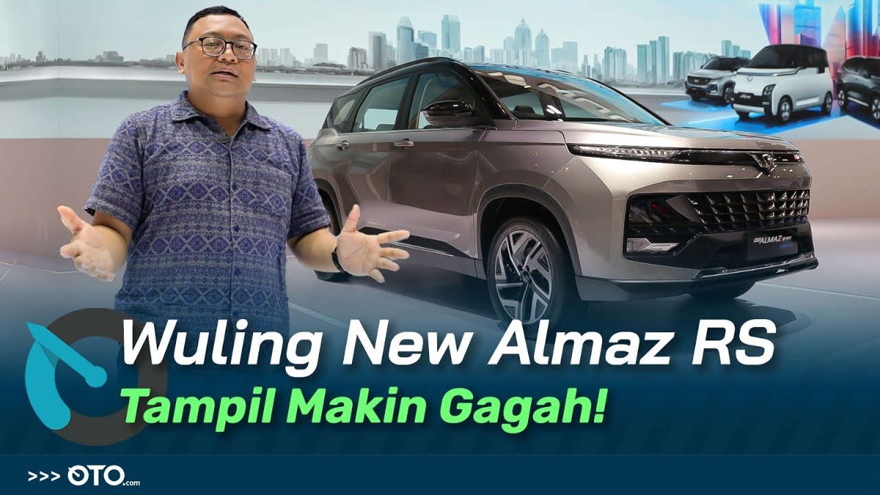 Wuling New Almaz RS, Tampil Makin Gagah! | GIIAS 2023