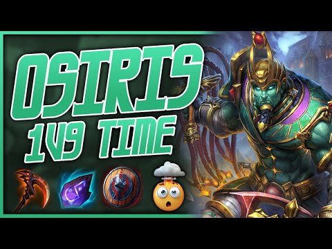 THIS OSIRIS BUILD MAKES YOU UNKILLABLE! - SMITE Solo Gameplay (Ranked Conquest)