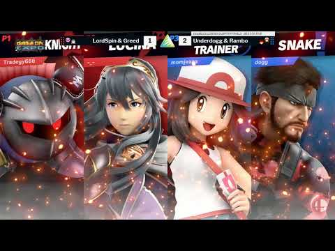 Ascension VII SSBU Doubles Losers Quarters - Underdogg & Rambo (Blue) vs LordSpin & Greed (Red)