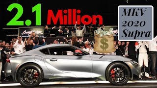 First 2020 Toyota Supra sells at Barrett Jackson Auction for 2.1 million!!!!!