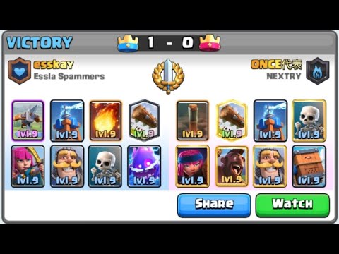 3.0 Xbow vs Hog Rider Earthquake (Comeback)