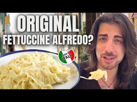We try the original FETTUCCINE ALFREDO