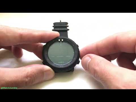 Suunto Core (Alpha Stealth) | Adjust Display Contrast