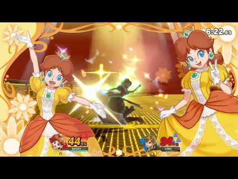 Super Smash Bros Ultimate- Online 1 vs 1 Match (Link vs Daisy)