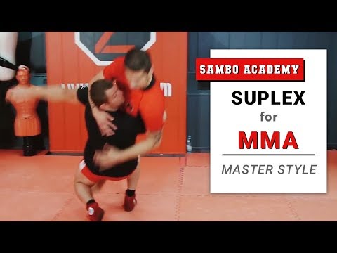 Suplex without the jacket for MMA