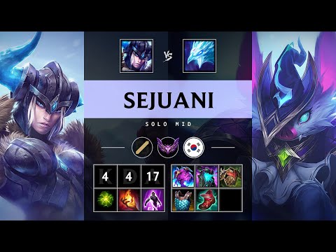 Sejuani Mid vs Anivia - KR Master Patch 25.13