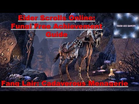 Elder Scrolls Online Fungi Free Achievement Guide ESO Veteran Fang Lair