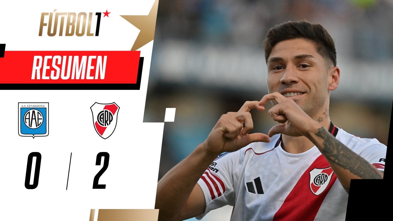 LA HISTORIA DEL TRIUNFAZO DE RIVER ANTE ESTUDIANTES DE RÍO CUARTO | ESPN Fútbol 1 | Fecha 12