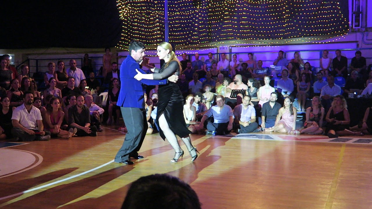 Fernando Sanchez & Ariadna Naveira at A Los Amigos Tango Festival, Rythymno, Crete 2019 5