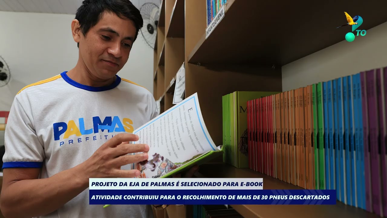 Projeto da EJA de Palmas é selecionado para E-BOOK
