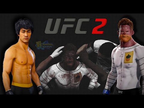Bruce Lee vs. Sandy Cheeks (EA sports UFC 2)