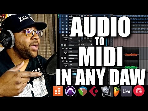 Audio To Midi In Any DAW for Free