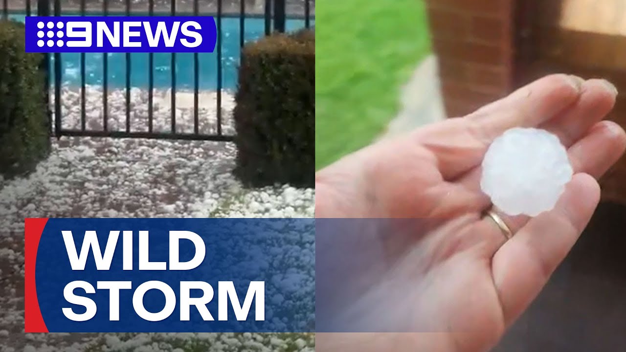 Intense storms and heavy rain batters Victoria | 9 News Australia