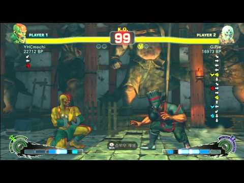 SSF4 Rank Match  YHCmochi (DH)  vs  Gipie (EF)