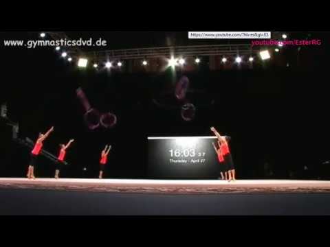 Bulgaria 5 hoops Podium Training - World Cup Baku 2017