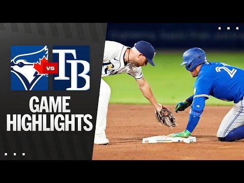 Blue Jays vs. Rays Game Highlights (9/15/25) | MLB Highlights