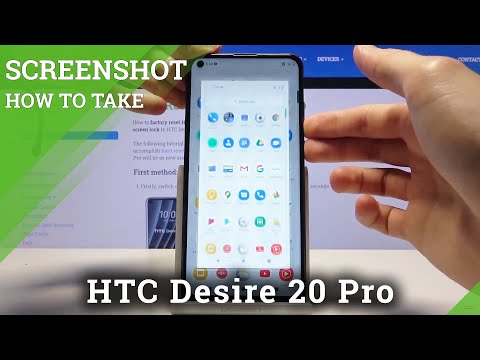 How to Take Screenshot in HTC Desire 20 Pro – Capture Screen