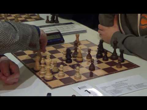 GM Jaan Ehlvest - GM Ilmars Starostits, Two Knights Caro-Kann, Rapid chess, Part II
