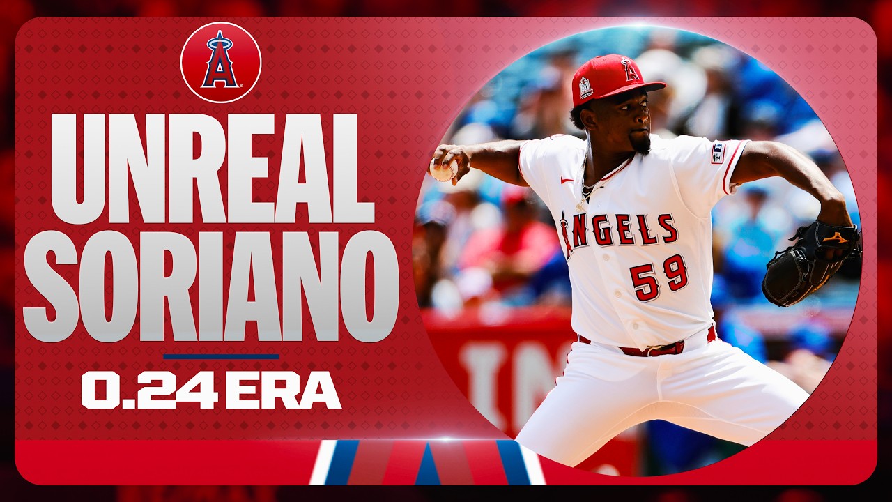 José Soriano continues HISTORIC 2026 season! Lowers ERA to 0.24, adds 4 more strikeouts to resume 🔥