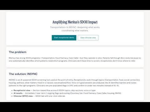 Meritus Health Case Competition Presentation