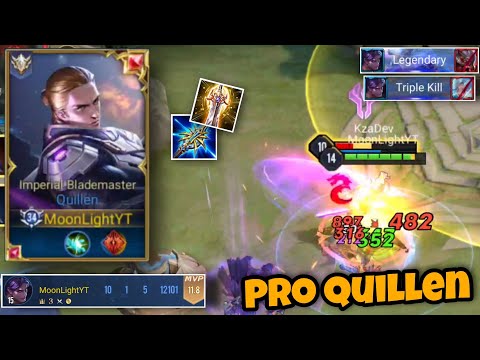 Quillen Pro Gameplay | One of The Best Assassin | Arena of Valor | Liên Quân mobile