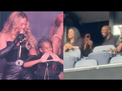 Jay-Z Reacts To Rumi's Onstage 'Roc' Diamond Hand Gesture