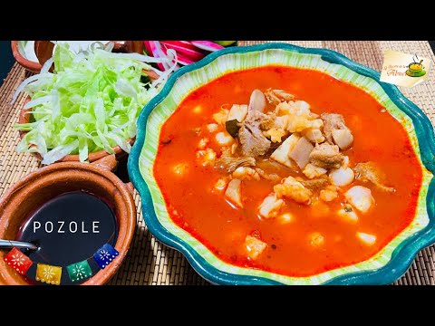 Pozole Rojo sabroso
