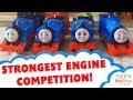 THOMAS AND FRIENDS STRONGEST ENGINE COMPETITION WITH BLUE TRAINS Accidents Will Happen