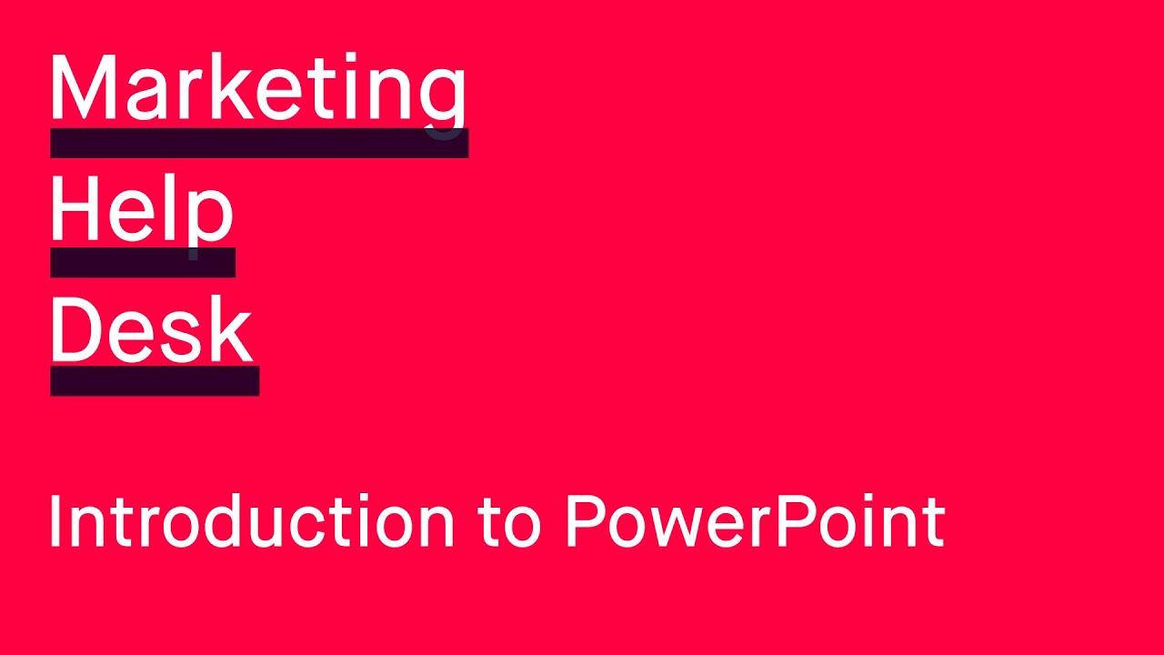 Learn PowerPoint Essentials in 3 Minutes