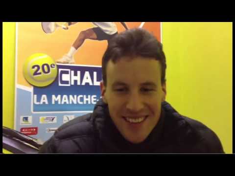 Challenger Cherbourg 2013 - L'I-interview - Kenny De Schepper